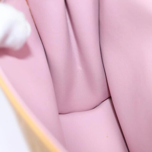 LOUIS VUITTON Vernis Spring Street Hand Bag Marshmallow Pink M91033 Auth 80345 - Picture 12 of 16